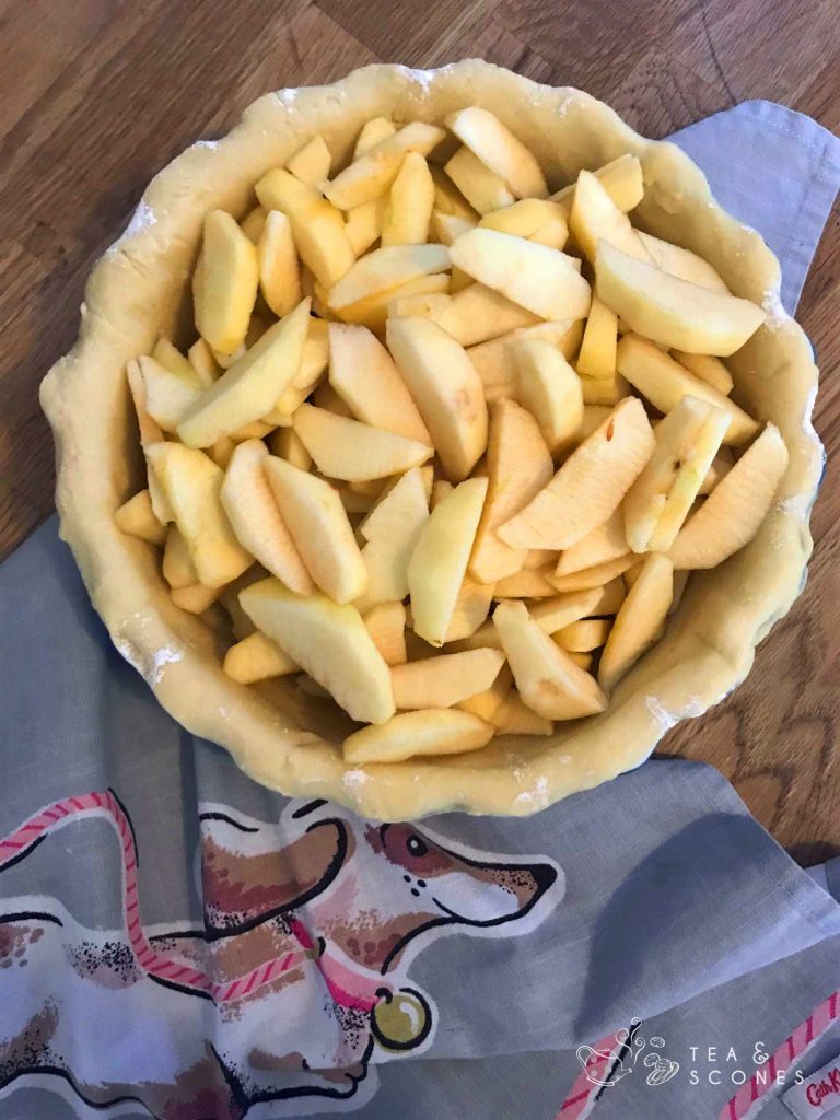 Apple Pie mit Füllung