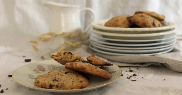 Genussvoll: Chocolate Cookies mit Walnüssen