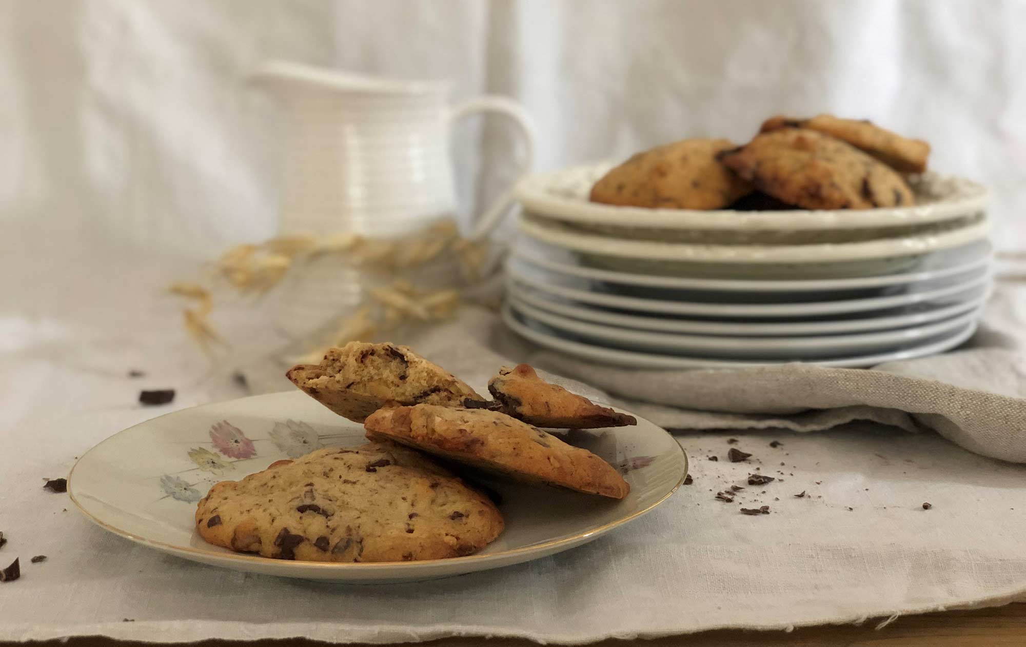 Genussvoll: Chocolate Cookies mit Walnüssen